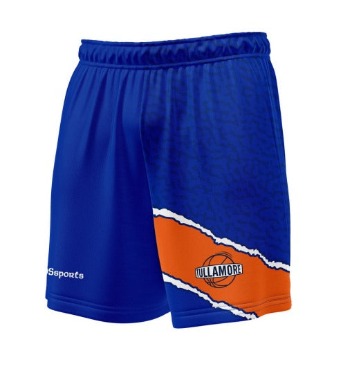 Tullamore Basketball - Match Shorts Blue