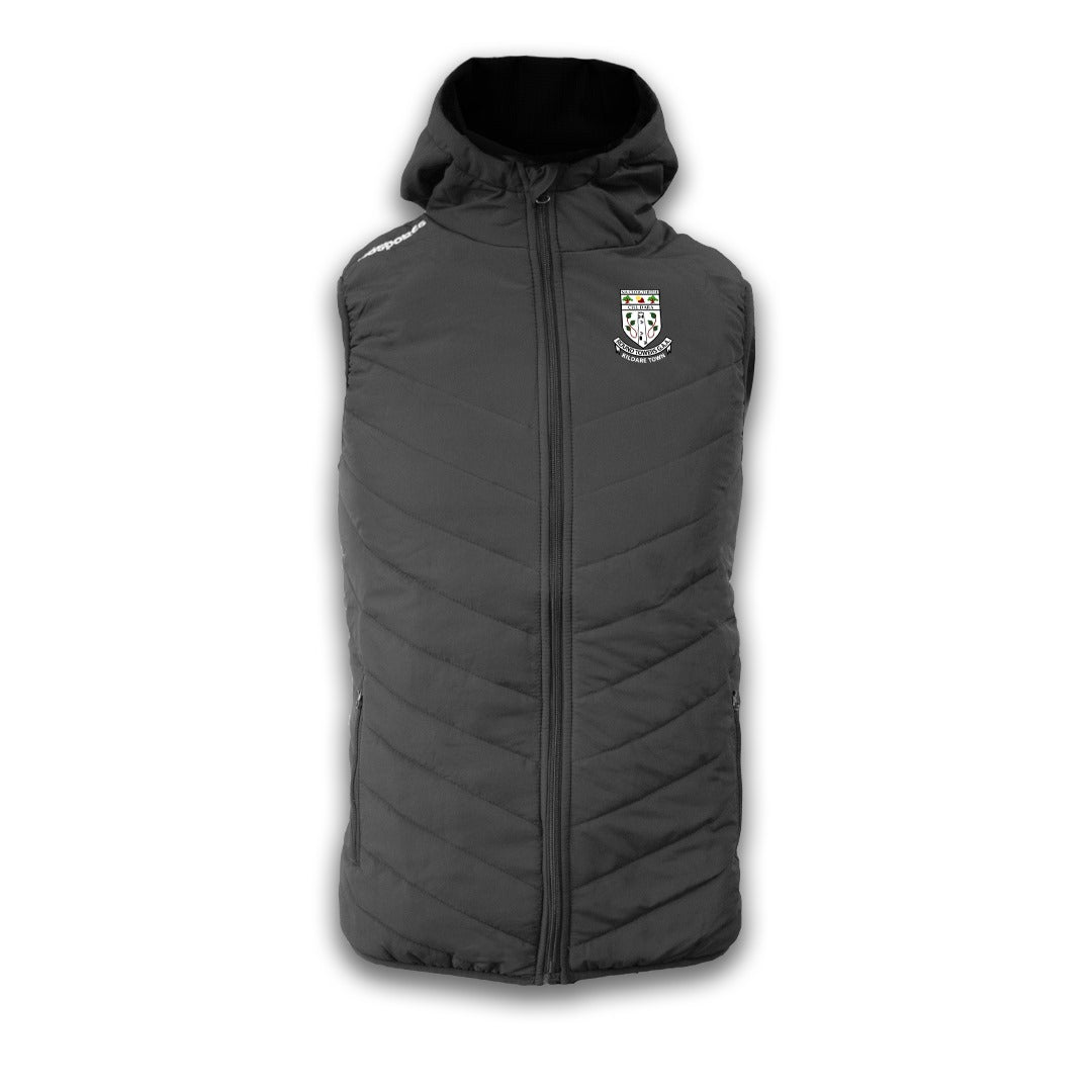 Round Towers - Utility Gilet Black Jacket