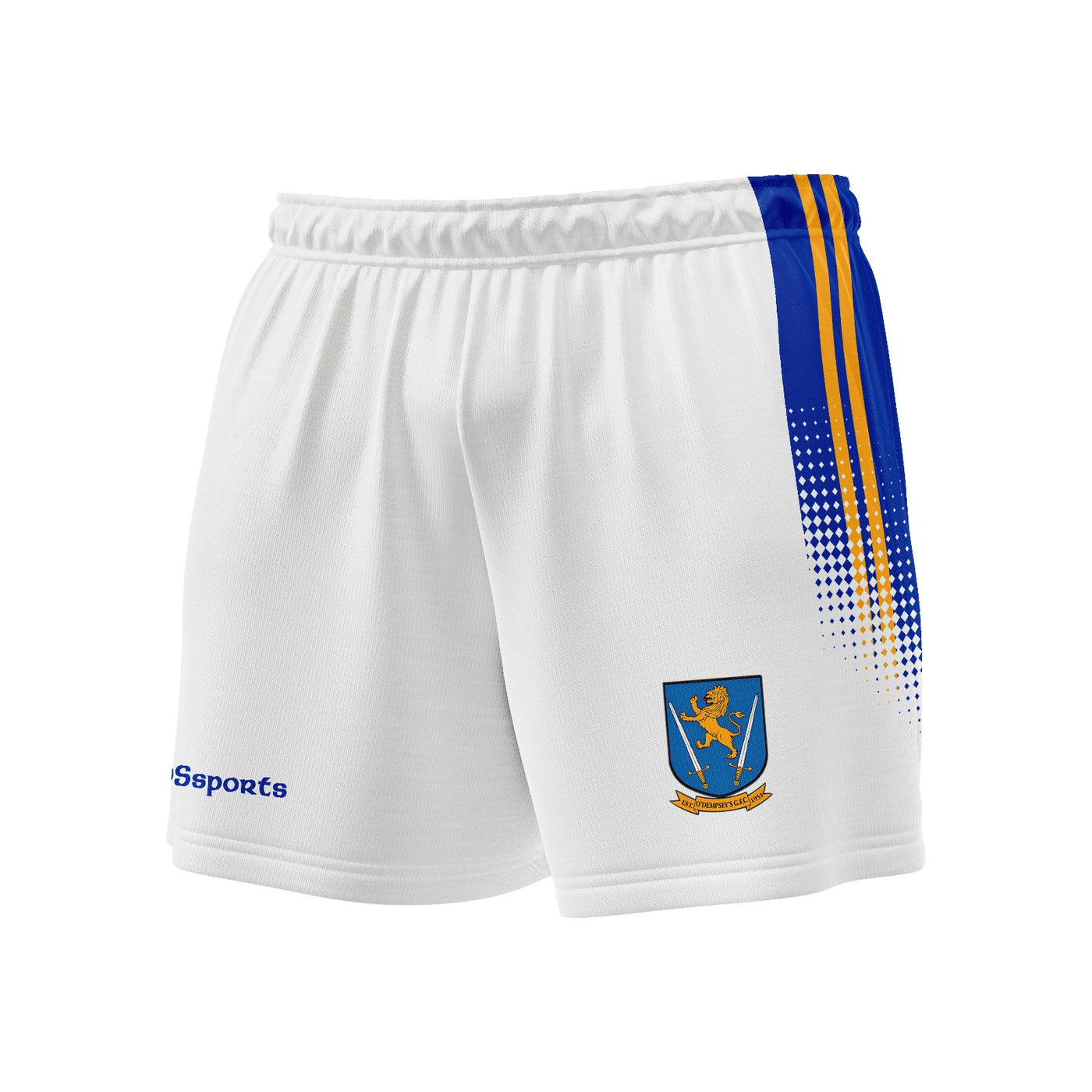 O'Dempseys GFC - Stripe Shorts (White)