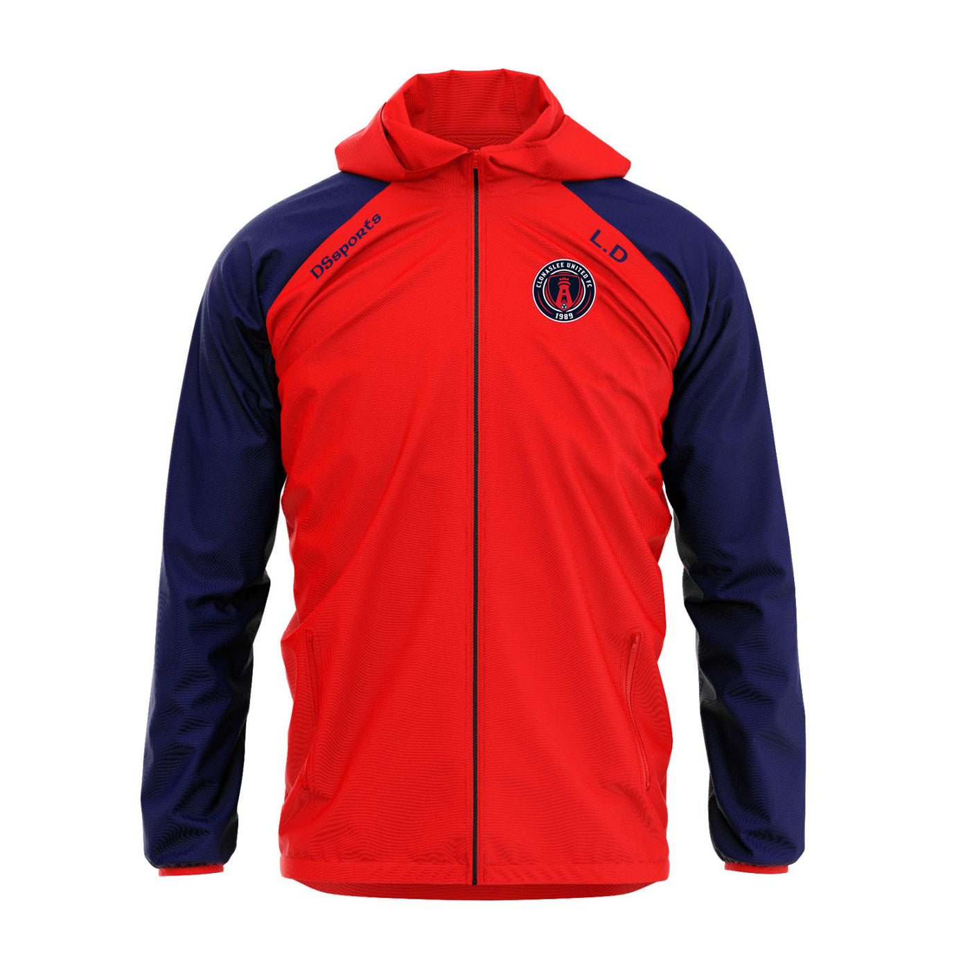 Clonaslee United - Hooded Windbreaker