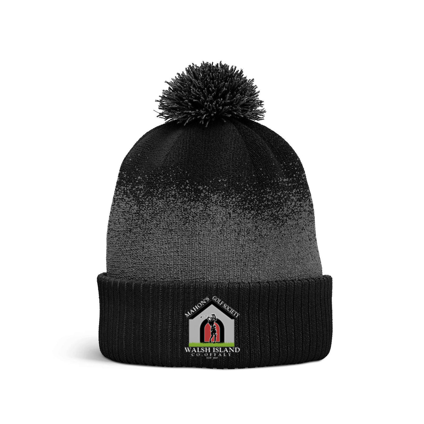 Walsh Island Golf Society - Beanie Hat (Black/Grey)