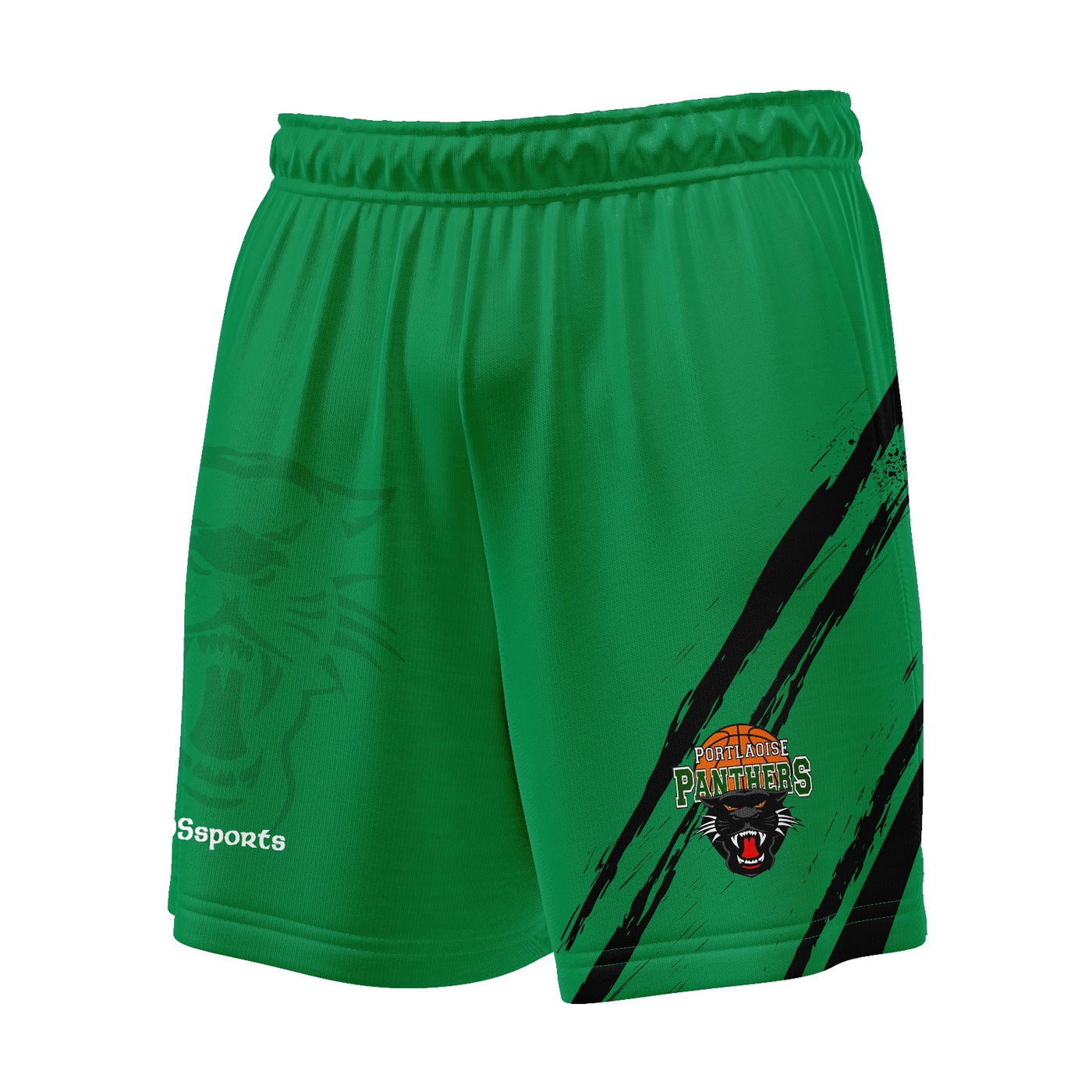 Portlaoise Panthers - Green Match Shorts