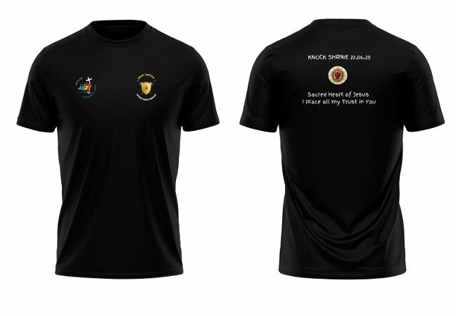 Jubilee Sacred Heart Crusade - Black T-Shirt