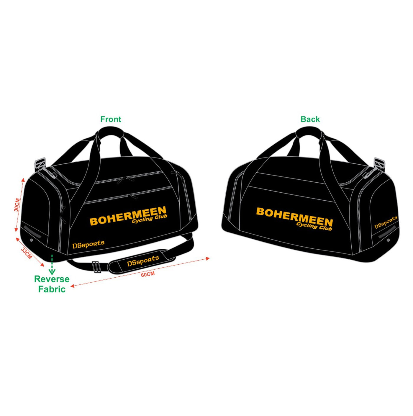 Bohermeen Cycling Club- Gearbag