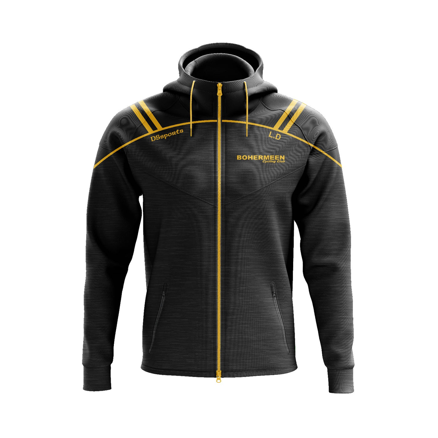 Bohermeen Cycling Club- Full Zip with hood