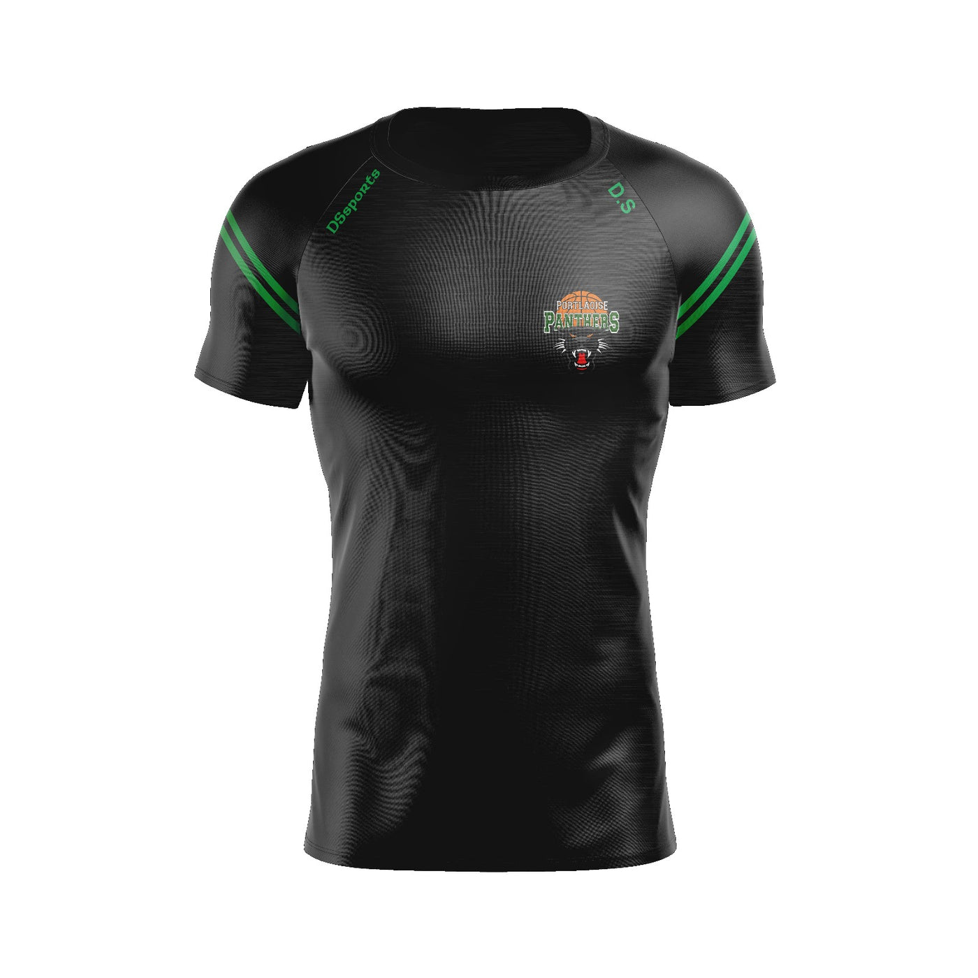 Portlaoise Panthers - T-Shirt (Black)