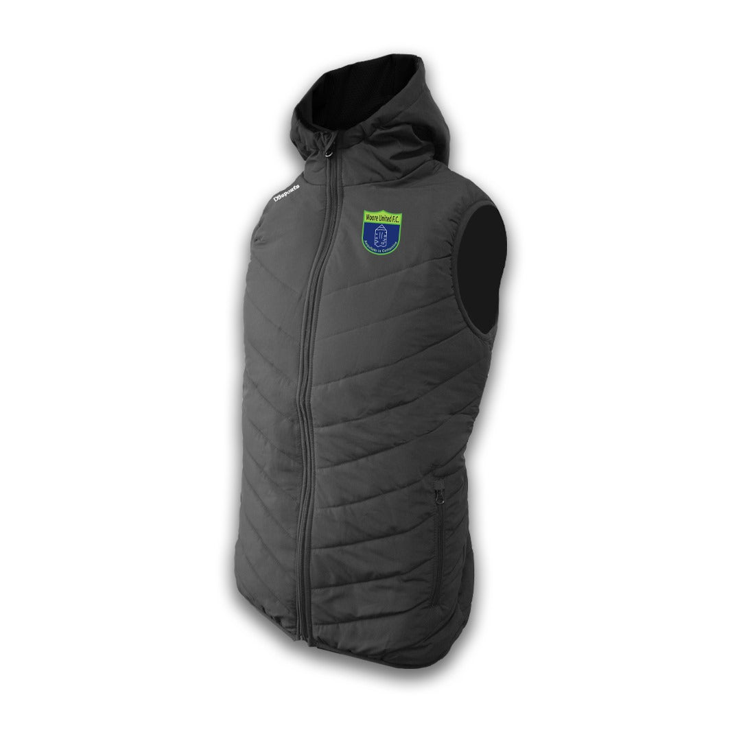 Moore United- Black Gilet