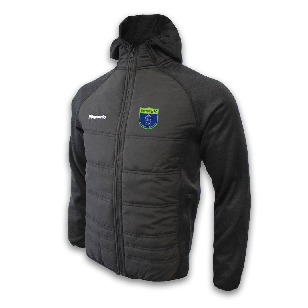 Moore United- Black Hybrid Jacket