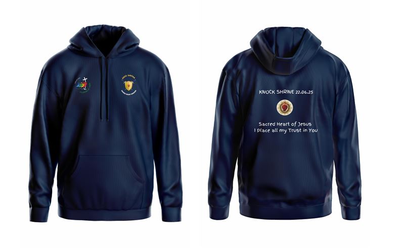 Jubilee Sacred Heart Crusade - Navy hoodie