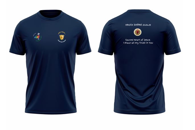 Jubilee Sacred Heart Crusade - Navy T-Shirt