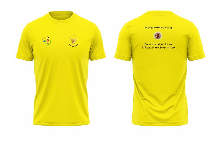 Jubilee Sacred Heart Crusade - Yellow T-Shirt