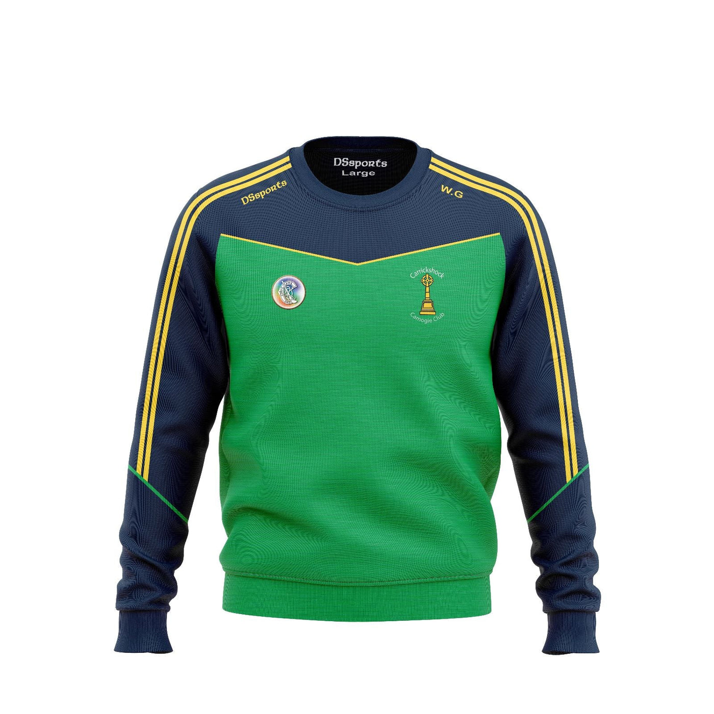 Carrickshock Camogie - Crew Neck (Green)