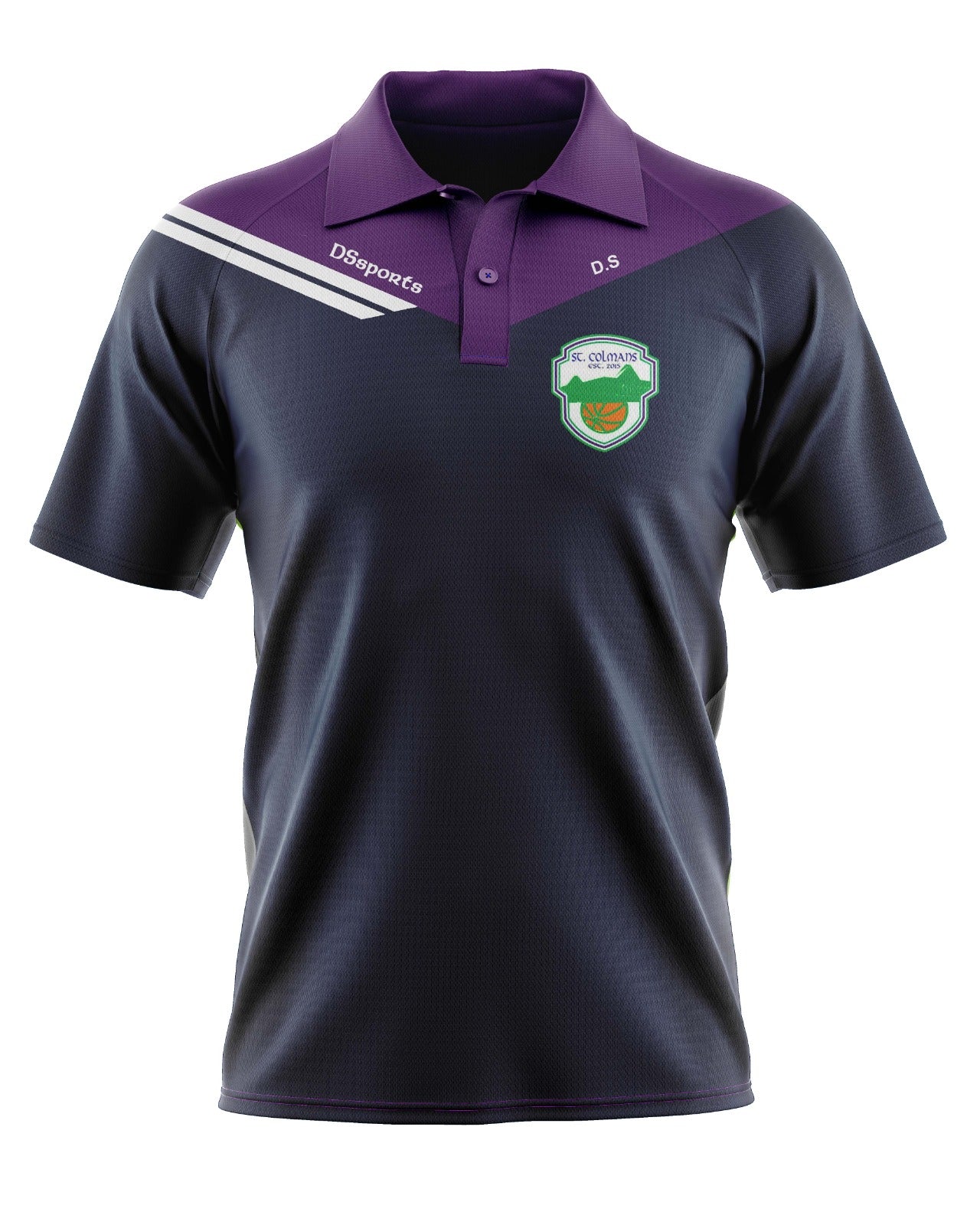 St. Colman's Basketball - Polo Shirt